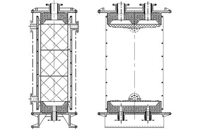 矩形塊孔式石墨換熱器3JK系列